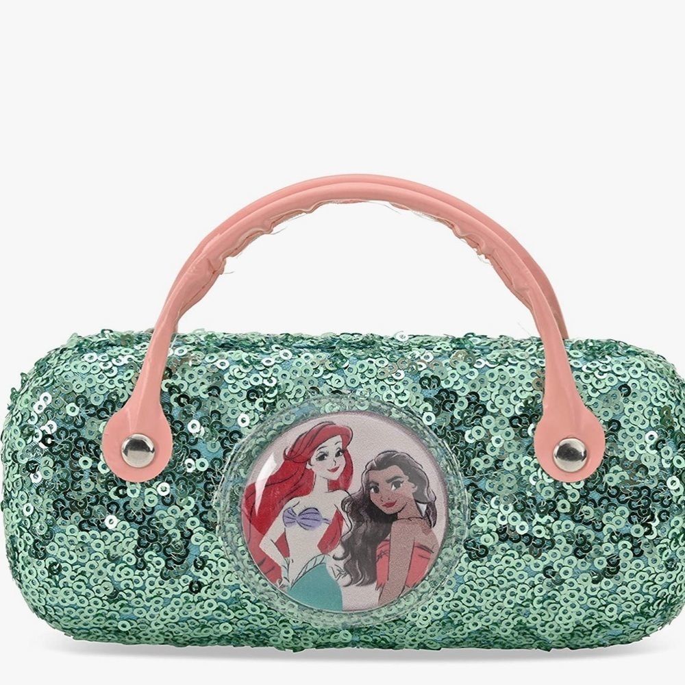 NWT Disney Princess Glitter Sunglasses & Case - Picture 6 of 7